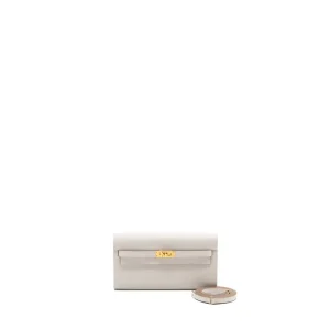 Hermès Classic Kelly To Go Gris Pale Epsom Silver HW