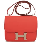 Hermès Constance 18 Chevre Rose Texas Replica | Luxury Bags