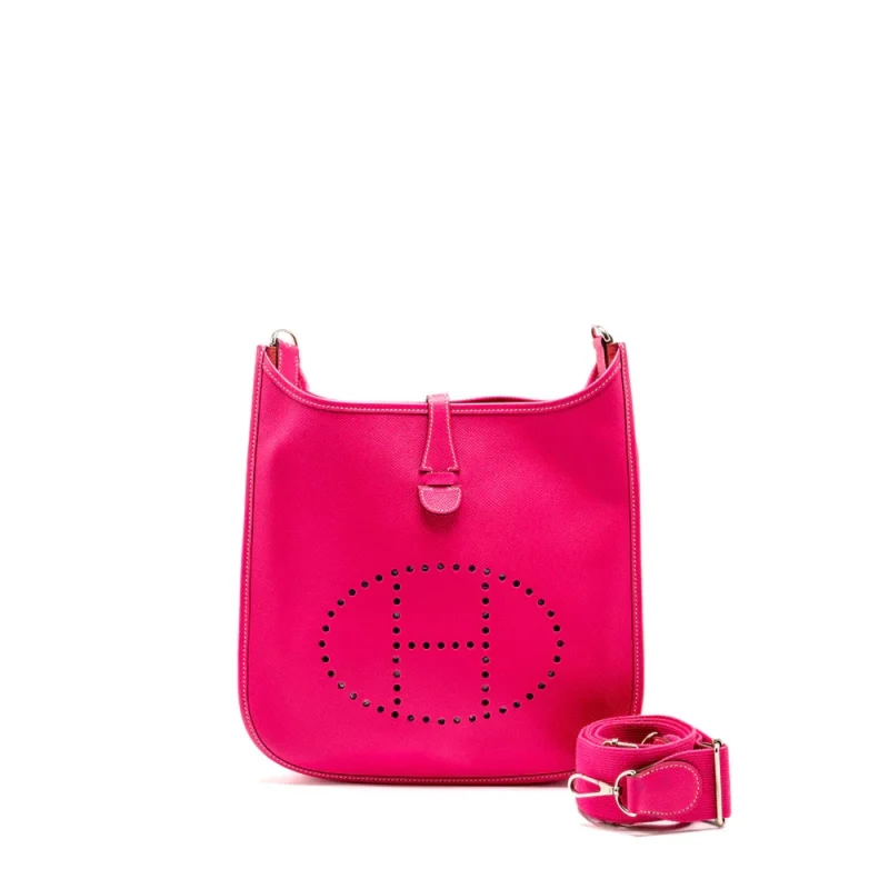 Hermès Evelyne 29 Pink Epsom Silver HW - Best Replica