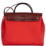 Hermès Herbag Zip 31 Rouge H Bougainville Replica | Best Quality