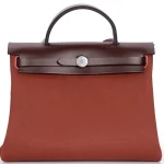 Hermès Herbag Zip 31 Tasche Retourne H Rouge Palladium HW