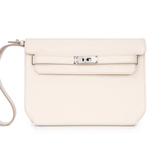 Hermès Kelly 25 Sellier Depeches Evercolor Beton Palladium HW - High-End Inspired