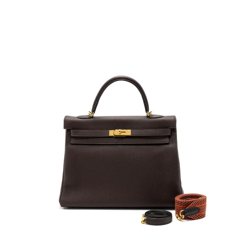 Hermès Cinhetic To Go 3W Replica | Prunoir Matte Alligator Bag