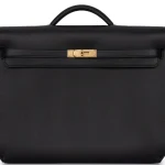 Hermès Kelly Depeches 36 Briefcase Epsom Noir Replica