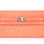 Hermès Kelly To Go Ostrich Rose Texas – High-End Inspired