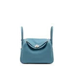 Hermès Lindy 26 Blue Jeans Clemence Gold HW | Replica Hermes