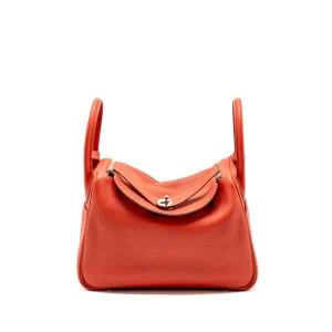 Hermès Lindy 30 Sanguine/Rose Jaipur Replica Bag