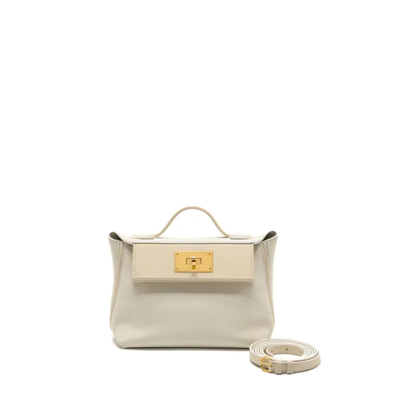 Hermès Mini 24/24 24/24-21 Blanc - Inspired Luxury Bag