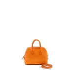Hermès Mini Bolide Orange Chèvre Mysore Replica Bag Online