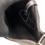 Hermès Mini Evelyne Ebene FeutreSwiftSangle Wool Gold HW - Artisan-Grade Dupes Interior