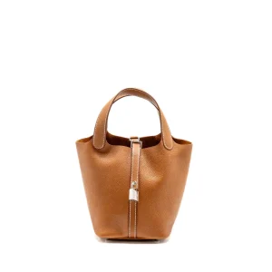 Hermès Picotin 18 Lock Gold Barenia Replica | Top Quality