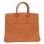 Mirror Quality Hermès Replicas - Birkin 25 Shadow Gold Swift