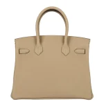 Mirror Quality Hermès Replicas - Birkin 30 Trench Togo Gold HW Back