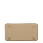 Mirror Quality Hermès Replicas - Birkin 30 Trench Togo Gold HW Bottom