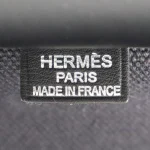 Mirror Quality Hermès Replicas - Birkin 35 Cargo Black Canvas Swift Palladium HW Logo