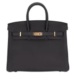 Premium Hermès Replica - Birkin 25 Black Togo Rose Gold HW