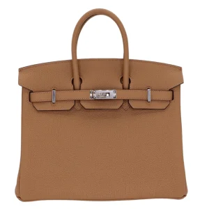 Premium Hermès Replica - Birkin 25 Chai Togo Palladium HW