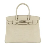 Premium Hermès Replica | Birkin 30 Beton Matte Alligator