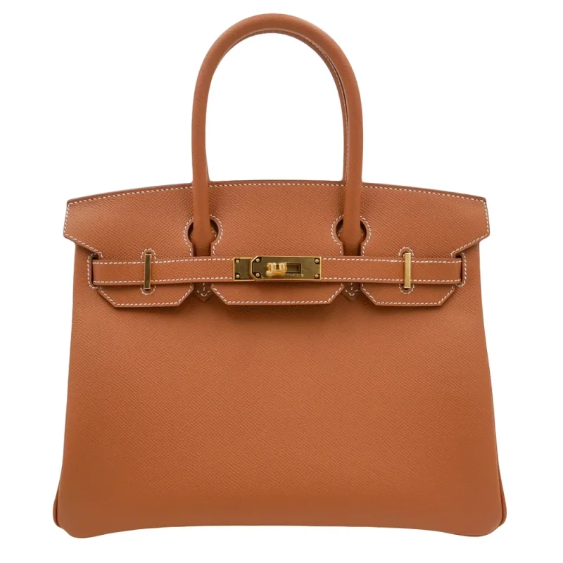 Premium Hermès Replica - Birkin 30 Gold Epsom Gold HW