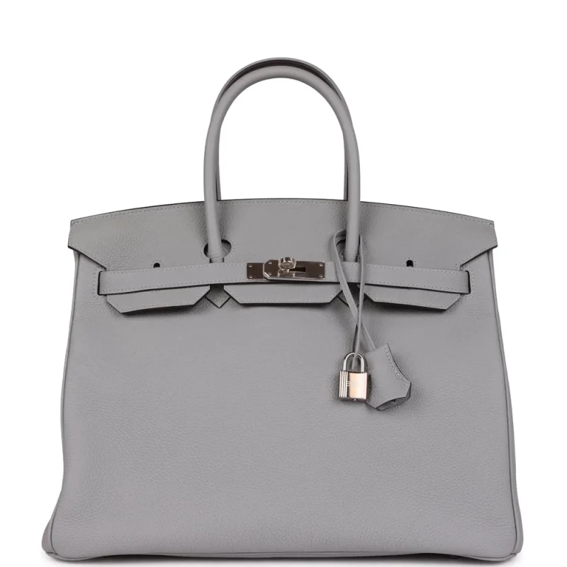 Premium Hermès Replica – Birkin 35 Bleu Glacir Togo