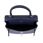 Premium Hermès Replica - Kelly 25 Retourne Bleu Navy Togo Palladium HW Interior